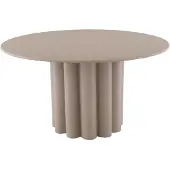 Profijt Meubel - Bijzettafel Easdale 57 cm rond beige -