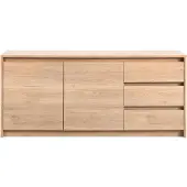 Profijt Meubel - Dressoir Quebec - Melamine - Bruin - 180 cm breed