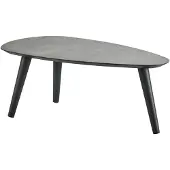 Profijt Meubel - Salontafel Woburn 90x50 cm kiezel - Schuine poten