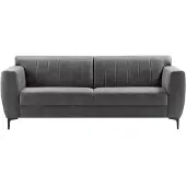 Profijt Meubel - 3 zitsbank Ridgway - Zwart/Grijs - Stof