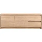 Profijt Meubel - Dressoir Quebec - Melamine - Bruin - 200 cm breed