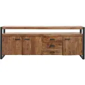 Profijt Meubel - Dressoir Newhaven - Mangohout - Bruin - 210 cm breed