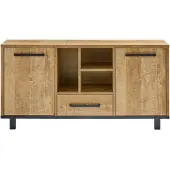 Profijt Meubel - Dressoir Glenvar - Melamine - Bruin - 180 cm breed
