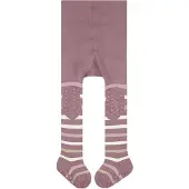 Falke Multi Stripe Noppen op de zool katoen panty baby rood - maat 80-92