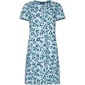 Rebelle Nightdress With Buttons 95 cm Dark Green - Maat 38