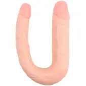 CHISA Dubbele Dildo 34 cm - Huidskleur