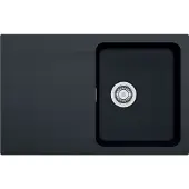 Franke Orion - OID 611-78 tectonite spoelbak, 78x50 cm, zwart 114.0288.588