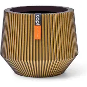 Capi Europe Bloempot Groove Goud D 9,2 H 7,5 Cm