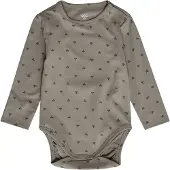 Hummel kinderbody met lange mouwen Hmlmini Bee Aop L/S 230320