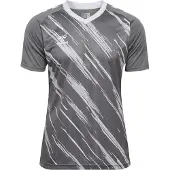 Hummel Functioneel shirt 'Match Triumph' lichtgrijs / donkergrijs