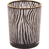 Baroque - Waxinelichtjeshouder - Theelichthouder glas 12 cm - 12x10x10 - Glass