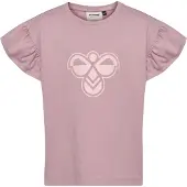 Hummel kinder-T-shirt Hmljr Ruffle Ss Big Bee 233879