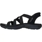 SKECHERS Sandaal 'Slip-Ins: Reggae Slim' zwart