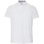 Pure Functional Polo slim fit shor | Wit | Maat XL