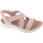 SKECHERS Sandaal 'Slip-Ins: Go Walk Flex Sandal - Glimmer Up' pink