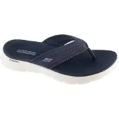 SKECHERS Teenslipper 'Go Walk Flex Sandal - Holly' donkerblauw
