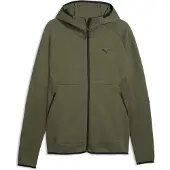 Puma Sportsweatvest olijfgroen