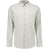 No-excess Overhemd taupe