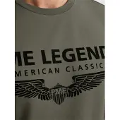 PME Legend Shirt 'T-shirt with logo' donkergroen