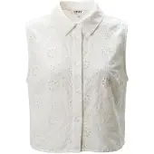 ONLY - ONLALITHEA SL SHORT EMB SHIRT WVN Dames Blouse