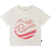 Reima Shirt 'Vauhdikas' pink / offwhite