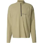 Halo - Air Half Zip Shirt - Longsleeve S, olijfgroen