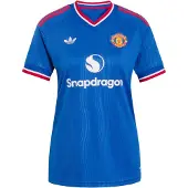 Adidas Functioneel shirt 'Manchester United 26/27' royal blue/koningsblauw / donkeroranje / kersrood / wit