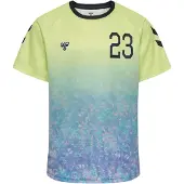 Hummel Functioneel shirt turquoise / lichtgeel / limoen / lichtlila / rosa