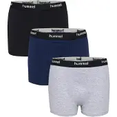 Hummel Onderbroek 'Nalle' donkerblauw / lichtgrijs / zwart / offwhite