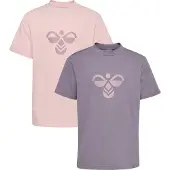 Hummel Meisjes-T-shirt Tukas (x2)