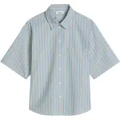 Marc o'polo DENIM Blouse lichtblauw / grafiet / spar / offwhite