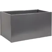 UNUS Plantenbak Bloembak Bloempot rechthoekig 80x40x40 cm antraciet