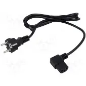 POS Hoek AC Stroomkabel C13 1.5m EU