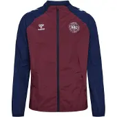 Hummel Trainingsjack 'DBU 26 Pro' navy / pastelblauw / bourgogne / wit