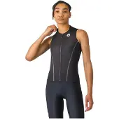 Castelli - Women's Anima Flow Sleeveless - Fietshemd S, grijs
