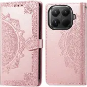IMoshion Mandala Bookcase voor de Xiaomi 17T - Rose Gold
