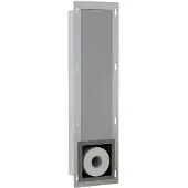 FortiFura Calvi Inbouw Reserve toiletrolhouder - PVD - geborsteld gunmetal (antraciet) SW1126043/SW1126047