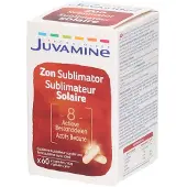 Juvamine Zon Sublimator | Zonvoorbereiding | Bruining 60 St Capsules