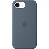 Apple Siliconenhoesje met MagSafe voor de iPhone 17e - Anchor Blue
