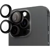 PanzerGlass Screenprotector geschikt voor Apple iPhone 16 Glazen | Hoops Camera Lens Protector - Case Friendly
