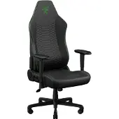Razer ISKUR V2 X, Gaming stoel voor computers, draagvermogen 136 kg, geschikt voor een lichaamslengte van 160 cm, totale hoogte 200 cm, kleur: zwart, materiaal: staal