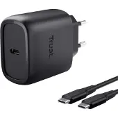 Trust Maxo USB-oplader 45 W USB PD 3.0 Zwart Binnen Snellader, GaN, USB Power Delivery (USB-PD)