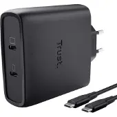 Trust Maxo USB-C GaN-lader, 100W, met 2 aansluitingen