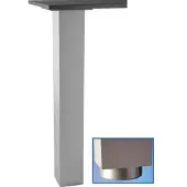 STRATE Tafelpoot Jumbo, 87 cm, verstelbare steunpoot, hoogte verstelbaar, draagvermogen 250 kg