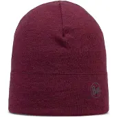 Buff - Midweight Merino Wool Hat - Muts One Size, rood