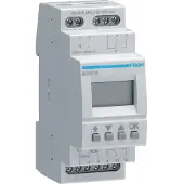 Hager Digitale multifunctionele programmeerbare tijdrelais EGN200 met Bluetooth, 2-kanaals