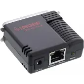 Longshine Printserver 10/100 1x Parallel klein/WEB Managem., Printer server