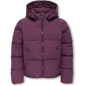 ONLY GIRLS Winterjas 'KOGDolly' bourgogne