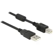 DeLOCK USB naar USB-B kabel - USB2.0 - 1 meter