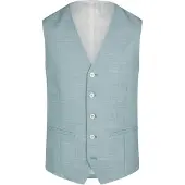 HECHTER PARIS Gilet met V-hals en paspelzakken